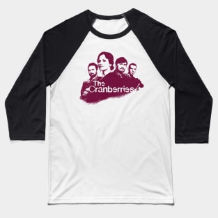 The Cranberries // 90s Style Fan Design Baseball T-Shirt